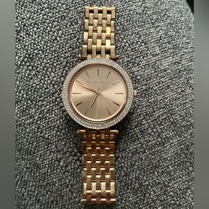 Michael Kors rose gold watch